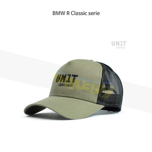 유닛 개러지 TRUCKER 유닛 그린 개러지 HAT- BMW 모토라드 튜닝 부품 R Classic serie U050